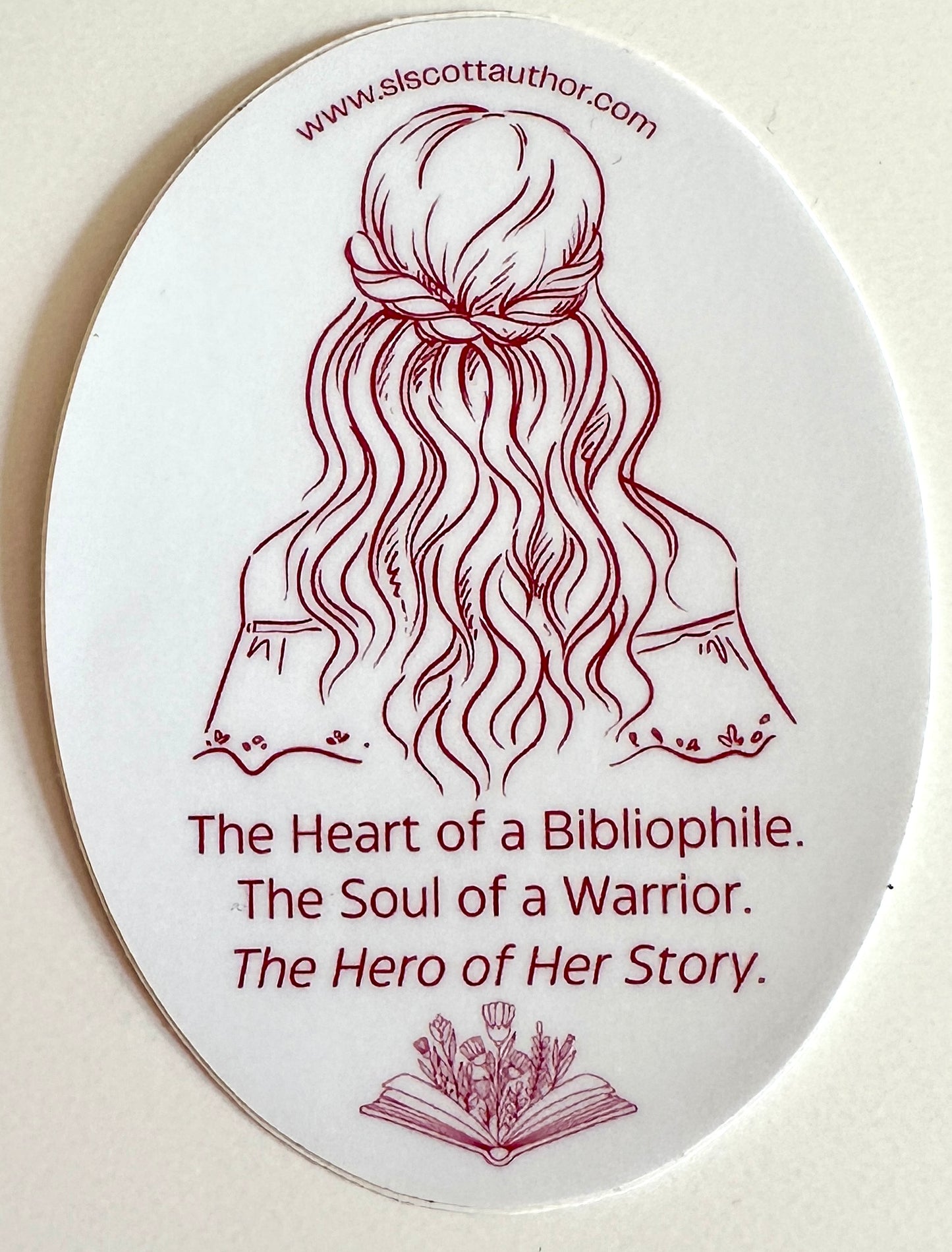 The Heart of a Bibliophile - Matte