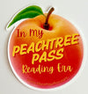 In My Peachtree Pass Reading Era Sticker - Matte