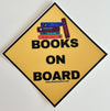 Books on Board Sticker- Matte