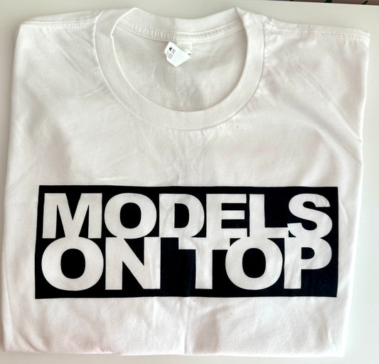 Models on Top Black Logo